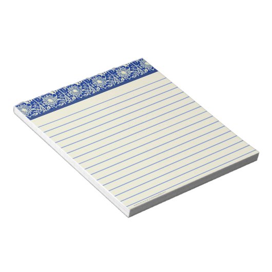 Bloc-note Calico bleu Sorta (Linge) (Incliné)