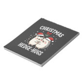 Bloc-note Câlins de Noël au Hérisson Mignon Vacances de Noël (Tourné)