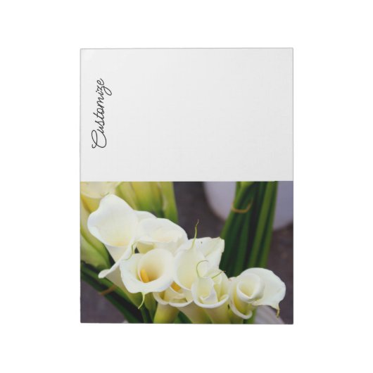 Bloc-note Calla lily Thunder_Cove (Tourné)