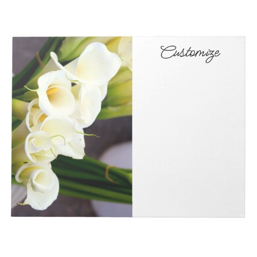 Bloc-note Calla lily Thunder_Cove (Devant)