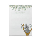Bloc-note Callie Koala Eucalyptus Lined (Tourné)