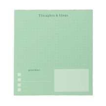 Calme Vert et pensées et idées minimalistes