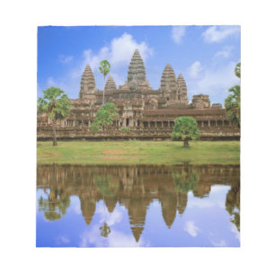 Bloc-note Cambodge, Kampuchea, temple d'Angkor Wat.