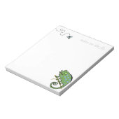 Bloc-note caméléon et vol - "avec vos propres mots" (Tourné)