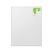 Bloc-note Caméléon mignon vert (Tourné)