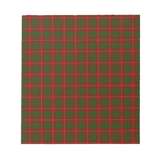 Bloc-note Cameron Tartan (Devant)