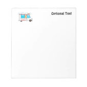 Bloc-note Camion à glace avec musique (Devant)