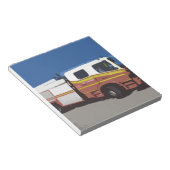 Bloc-note Camion de pompiers (Incliné)