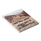 Bloc-note Camions de la Journée Hump (Incliné)