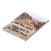 Bloc-note Camions de la Journée Hump (Tourné)