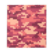BLOC-NOTE CAMO NUMÉRIQUE DÉSERT MARTIAN / CAMOUFLAGE (Devant)