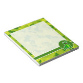 Bloc-note Camo vert Apple ; Alligator, Gator (Incliné)
