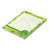 Bloc-note Camo vert Apple ; Alligator, Gator (Tourné)