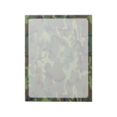 Bloc-note Camo Vert, Camouflage, Militaire, Armée (Tourné)