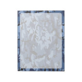 Bloc-note Camouflage bleu marine, Militaire, Armée (Tourné)