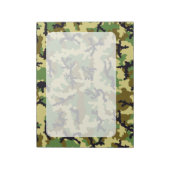 Bloc-note Camouflage des bois (Tourné)