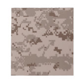 Bloc-note Camouflage du désert Marpat du Marine Corps des Ét (Devant)