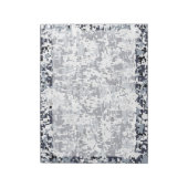 Bloc-note Camouflage numérique gris argent à l'esprit urbain (Tourné)