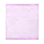 Bloc-note Camouflage Pastel Purple Motif Abstrait (Devant)