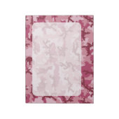 Bloc-note Camouflage rose (Tourné)