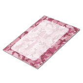 Bloc-note Camouflage rose (Incliné)