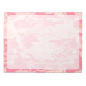 Bloc-note Camouflage Rose, Camouflage, Militaire, Armée (Devant)
