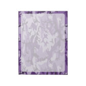 Bloc-note Camouflage Violet, Militaire, Armée (Tourné)