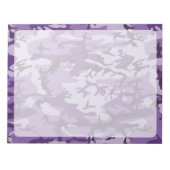 Bloc-note Camouflage Violet, Militaire, Armée (Devant)
