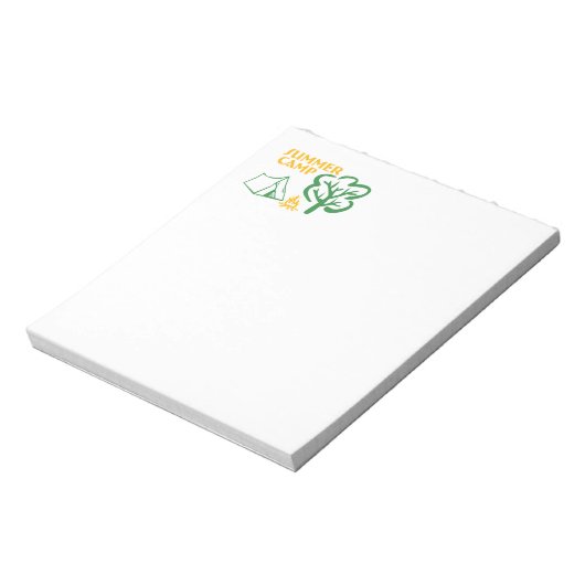 Bloc-note Camp d'été (Tourné)