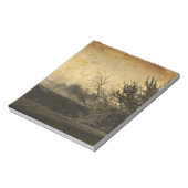 Bloc-note Campagne primitive Fog de campagne en plein air Ar (Tourné)
