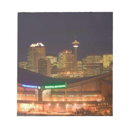 Bloc-note Canada, Alberta, Calgary : Skyline de la ville dep (Devant)