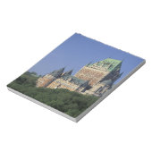 Bloc-note Canada, Québec.  Château Frontenac. (Tourné)