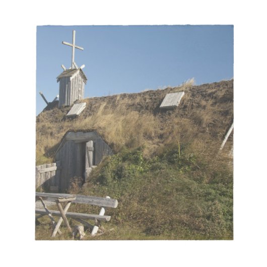 Bloc-note Canada, Terre-Neuve-et-Labrador, L'Anse Aux (Devant)