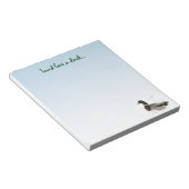 Bloc-note Canard de Mallard - Le Seigneur aime un canard (Incliné)