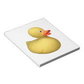 Bloc-note Canard en caoutchouc (Incliné)