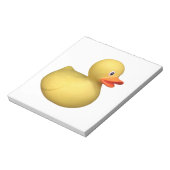 Bloc-note Canard en caoutchouc (Tourné)