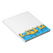 Bloc-note Canards en caoutchouc dans le bain (Incliné)