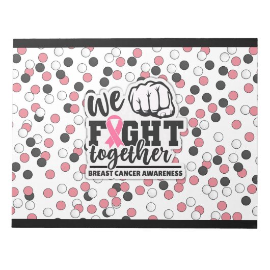 Bloc-note Cancer du sein Aware Chip Bag Wrappers Party Faveu (Devant)