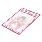 Bloc-note Cancer du sein rose Journal de la pression artérie (Incliné)