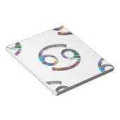 Bloc-note cancer hologramme (Incliné)