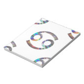 Bloc-note cancer hologramme (Tourné)