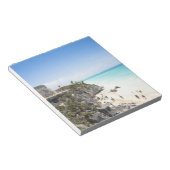 Bloc-note Cancun, Quintana Roo, Mexique - Ruines sur une col (Incliné)