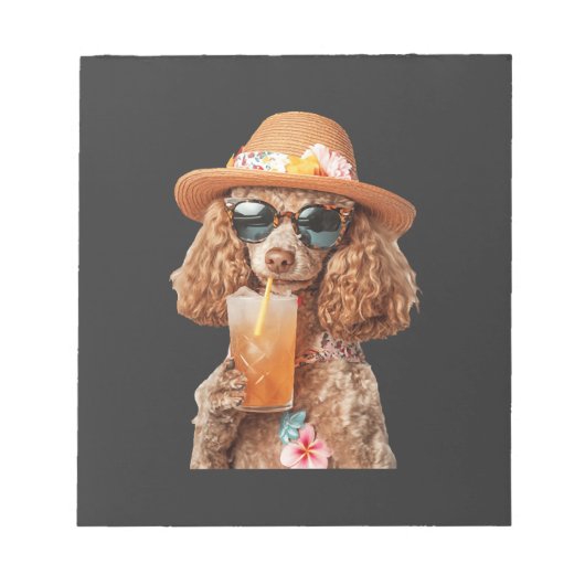 Bloc-note Caniche (Devant)