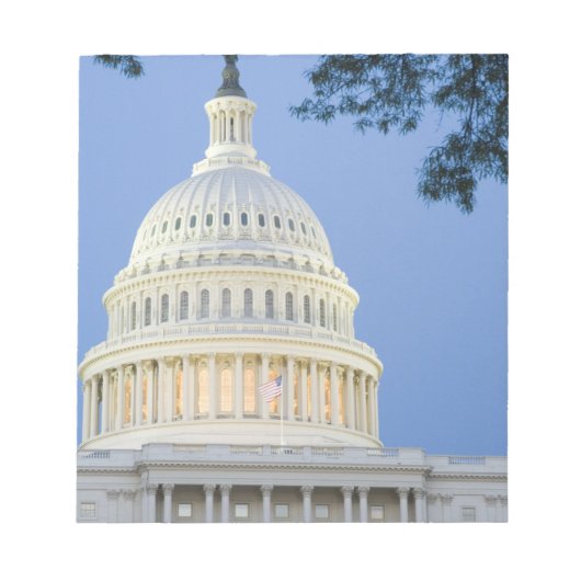 Bloc-note Capitole des États-Unis au crépuscule, Washington (Devant)