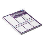 Bloc-note Capteur quotidien d'habit Mindfulness 5,5 pouces x (Incliné)