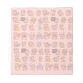 Bloc-note capybara stationery (Devant)