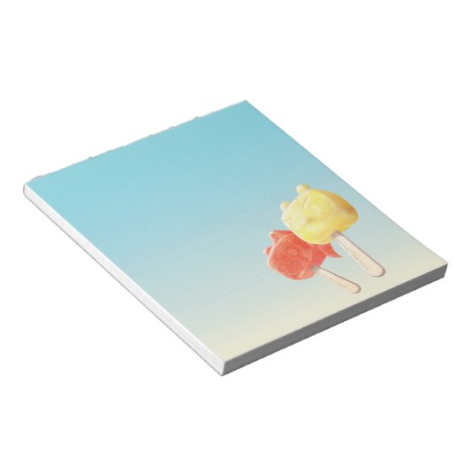 Bloc-note Caractère Popsicles (Incliné)