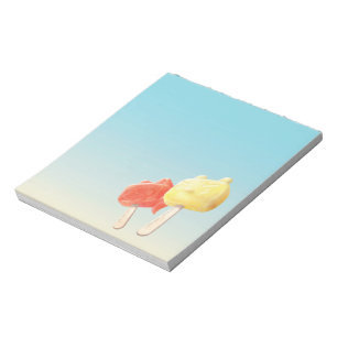Bloc-note Caractère Popsicles