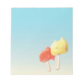 Bloc-note Caractère Popsicles (Devant)