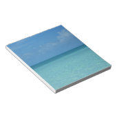 Bloc-note Caraïbes Horizon Tropical Turquoise Bleu (Incliné)